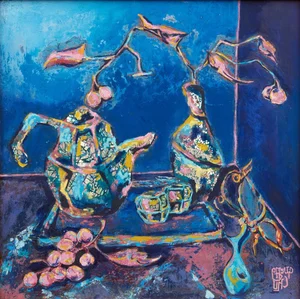 The Art of Lacquer: Landscapes and Still Life by Chu Nhật Quang - image 1