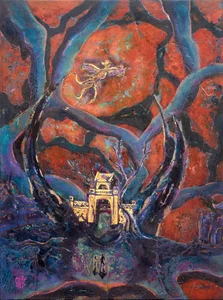 The Art of Lacquer: Landscapes and Still Life by Chu Nhật Quang - image 4