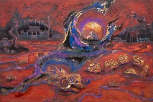 The Art of Lacquer: Landscapes and Still Life by Chu Nhật Quang - image 3