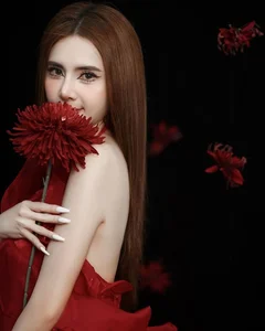 Khanh Chi’s Mystical Birthday Photoshoot: Seductive and Elegant Aesthetics - image 1
