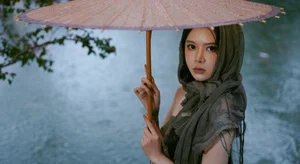 YiTuYu Art Language Vol.6809 Featuring the Graceful Chinese Model Xi Xi - image 15