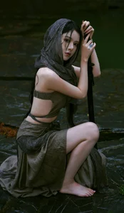 YiTuYu Art Language Vol.6809 Featuring the Graceful Chinese Model Xi Xi - image 13