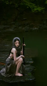 YiTuYu Art Language Vol.6809 Featuring the Graceful Chinese Model Xi Xi - image 14
