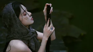 YiTuYu Art Language Vol.6809 Featuring the Graceful Chinese Model Xi Xi - image 16