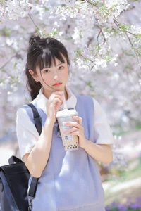 Pure Youthful Vibes with Zhuo Dao Yi Zhi Su Su in YiTuYu Vol.8890 - image 1