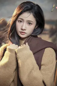 Xin Xin's Pensive Autumn Beauty Vol.8813: A Romantic Seasonal Transition in a Scenic Canvas - image 12