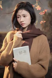 Xin Xin's Pensive Autumn Beauty Vol.8813: A Romantic Seasonal Transition in a Scenic Canvas - image 9