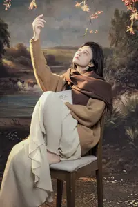 Xin Xin's Pensive Autumn Beauty Vol.8813: A Romantic Seasonal Transition in a Scenic Canvas - image 10