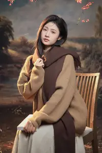 Xin Xin's Pensive Autumn Beauty Vol.8813: A Romantic Seasonal Transition in a Scenic Canvas - image 13