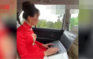 Hilarious and Relatable: The Busy Bride Juggling Her Wedding Day and Work Deadlines - image 2