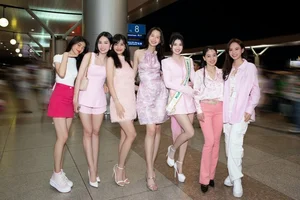 Phuong Nhi Departs for Miss International 2023 in Japan - image 3