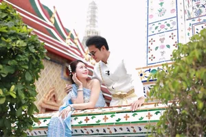 Stunning Red Carpet Maternity Style: Gao Nep Gao Te Star Radiates Confidence - image 6