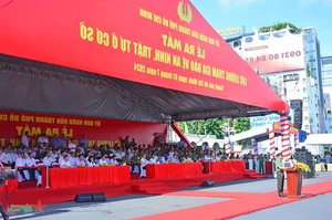 President To Lam Attends Launch of Security and Order Protection Force in Ho Chi Minh City - image 6