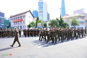 President To Lam Attends Launch of Security and Order Protection Force in Ho Chi Minh City - image 0