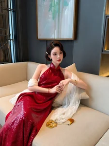 Chu Mac Thuy Quynh Shines in Soft and Seductive Modern Ao Dai Designs - image 8