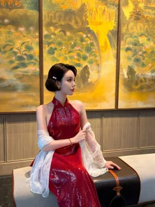 Chu Mac Thuy Quynh Shines in Soft and Seductive Modern Ao Dai Designs - image 10