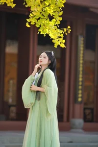 YiTuYu Art Language Vol.6002: Elegant Fashion Portraits of Xiao Ou O - Professional Photography Collection - image 13