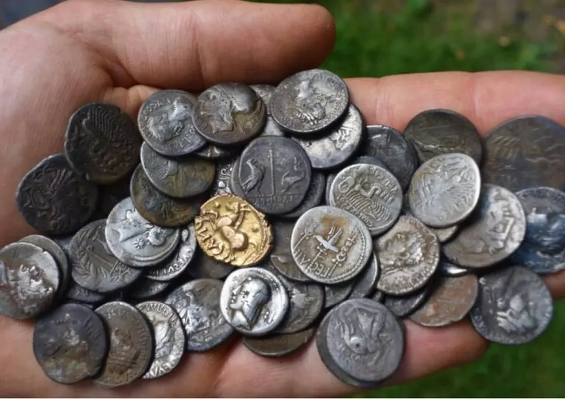 Incredible Discovery of Ancient Coin Treasure Hoard