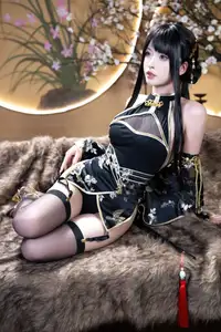 Coser Qing Shui You Nai: Jin Zhi Yu Ye – Captivating Oriental Elegance - image 2