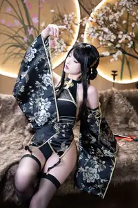 Coser Qing Shui You Nai: Jin Zhi Yu Ye – Captivating Oriental Elegance - image 5