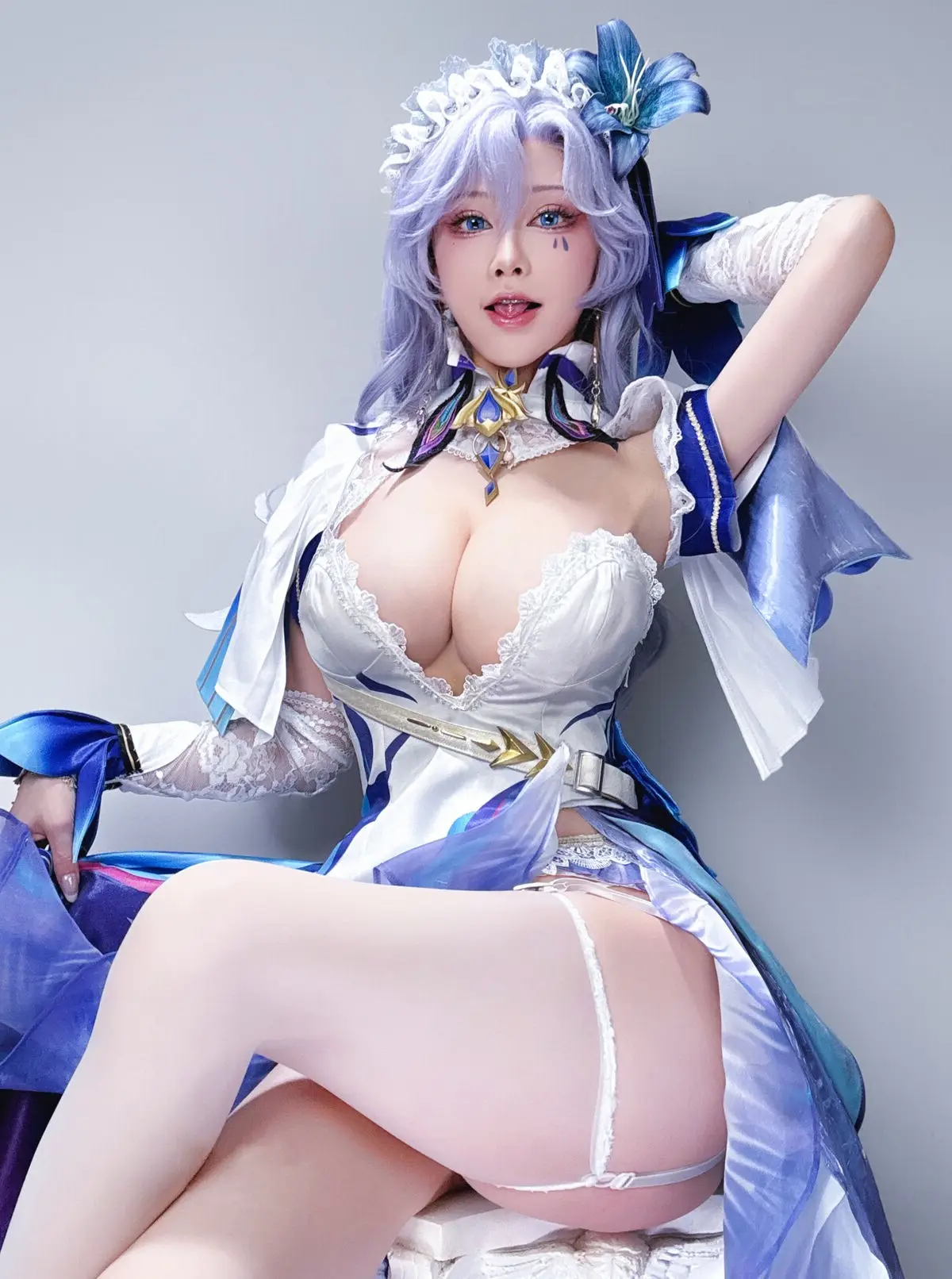 Coser Shui Miao aqua as Cantarella (Wuthering Waves): Alluring & Exquisite in Every Detail
