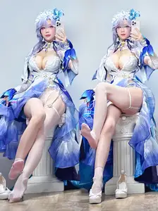 Coser Shui Miao aqua as Cantarella (Wuthering Waves): Alluring & Exquisite in Every Detail - image 4