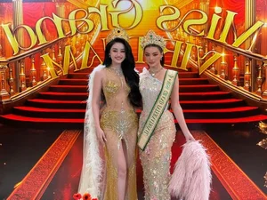 Vbiz Stars Shine on the Miss Grand Vietnam 2026 Final Red Carpet - image 7