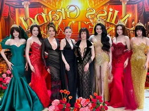 Vbiz Stars Shine on the Miss Grand Vietnam 2026 Final Red Carpet - image 8