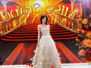 Vbiz Stars Shine on the Miss Grand Vietnam 2026 Final Red Carpet - image 4