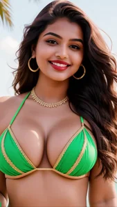 AI Lookbook: Stunning Portraits of Indian Models in Beachwear and Bikinis - image 10