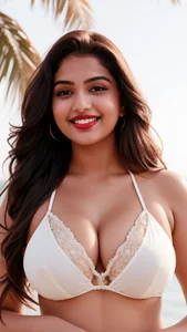 AI Lookbook: Stunning Portraits of Indian Models in Beachwear and Bikinis - image 0