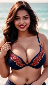 AI Lookbook: Stunning Portraits of Indian Models in Beachwear and Bikinis - image 8