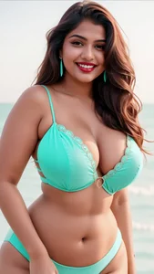 AI Lookbook: Stunning Portraits of Indian Models in Beachwear and Bikinis - image 4