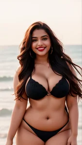 AI Lookbook: Stunning Portraits of Indian Models in Beachwear and Bikinis - image 12