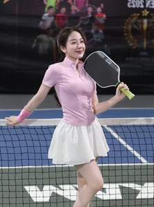 Beautiful Journalism Student Turns Heads on the Pickleball Court - image 7