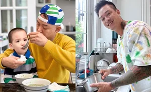 Tuấn Hưng Pauses Career to Support Wife Hương Baby and Care for Their Three Children - image 2
