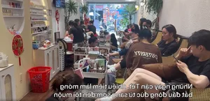Nhu cầu làm đẹp cận Tết tăng cao: Các tiệm nail, tóc hoạt động hết công suất - image 3