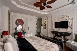 Artistic 315m2 Villa: A Perfect Fusion of Indochine Charm and Bold Pop Art Style - image 14