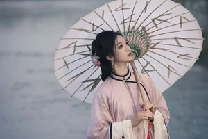 Timeless Elegance of Yi Ming in Art Language Vol.8869 - A Poetic Riverside Muse - image 16