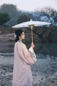 Timeless Elegance of Yi Ming in Art Language Vol.8869 - A Poetic Riverside Muse - image 23