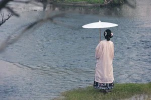 Timeless Elegance of Yi Ming in Art Language Vol.8869 - A Poetic Riverside Muse - image 20