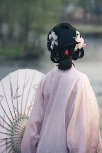 Timeless Elegance of Yi Ming in Art Language Vol.8869 - A Poetic Riverside Muse - image 24