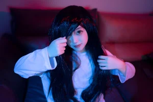 Stunning Sadako Ghost Girlfriend Cosplay by Bang Ni: 91 High-Quality Cinematic Photos from the Iconic Horror Character Series - image 12