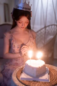 Stunning Birthday Photoshoot Featuring Hoshilily (Xing Zhi Chi Chi) – Aesthetic Portrait Series Part 01 for Photography Enthusiasts - image 1