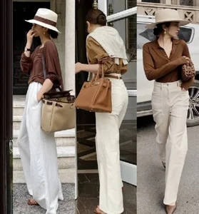 Summer Fashion Guide: How to Style White Pants for a Youthful and Chic Look - image 11