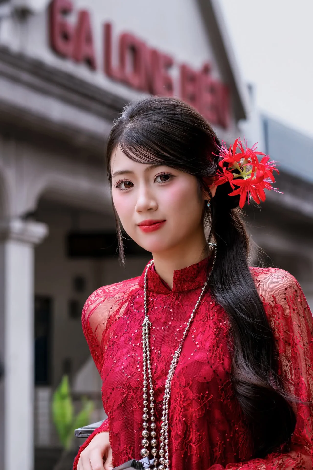 Nostalgic Beauty of Hanoi at Long Bien Station