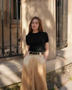 Chic French Style: 4 Must-Have Summer Long Pants for an Elegant Wardrobe - image 3