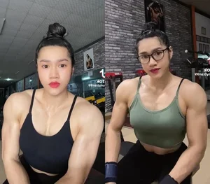 Ny Ny Tran: The Viral 'Muscle Doll' of Dong Nai - image 1