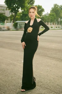 Stunning Pregnant Vietnamese Celebrities Rocking High Heels Despite Maternity Challenges - image 5