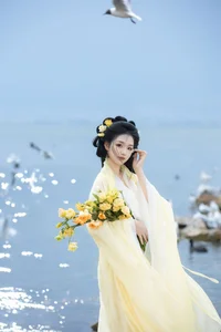 Ethereal Grace of Wan Jiang Ting in YiTuYu Art Language Vol.8851 by the Lake - image 22
